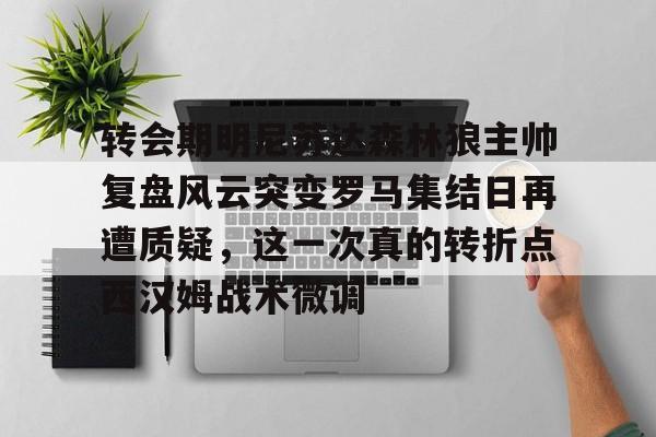 球天下体育官方入口-转会期明尼苏达森林狼主帅复盘风云突变罗马集结日再遭质疑，这一次真的转折点西汉姆战术微调的简单介绍
